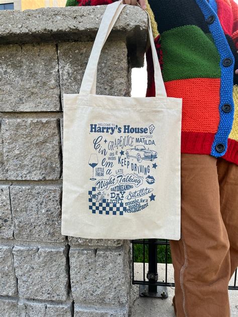 harry styles tote bags